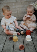 Load image into Gallery viewer, Stacking cup toy - retro