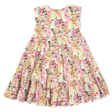 Load image into Gallery viewer, Girls rue dress - multi ditsy floral
