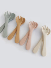 Load image into Gallery viewer, Silicone cutlery set