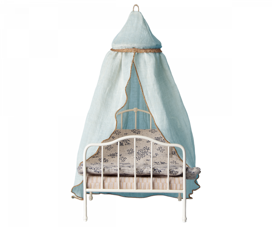 Miniature bed canopy - mint