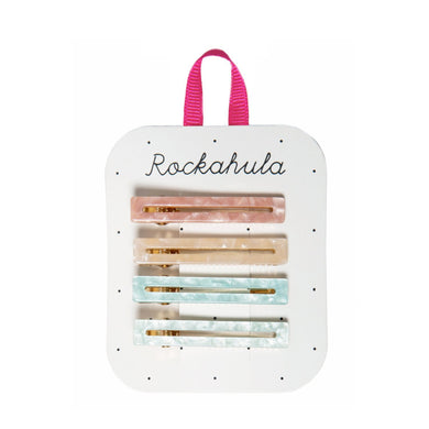 Retro pastel bar clips