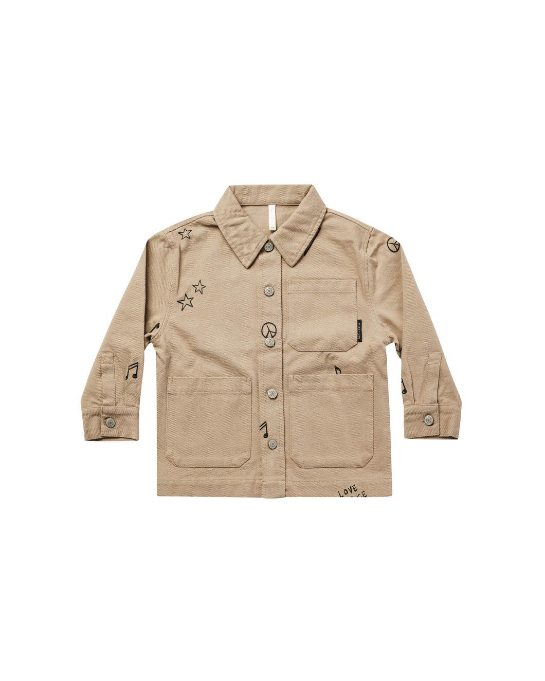 Stanley overshirt - putty