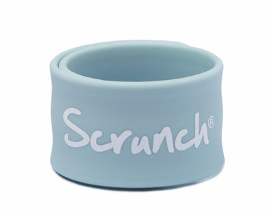Scrunch wristband - duck egg blue