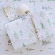 Load image into Gallery viewer, Peaceful forest gift wrap roll
