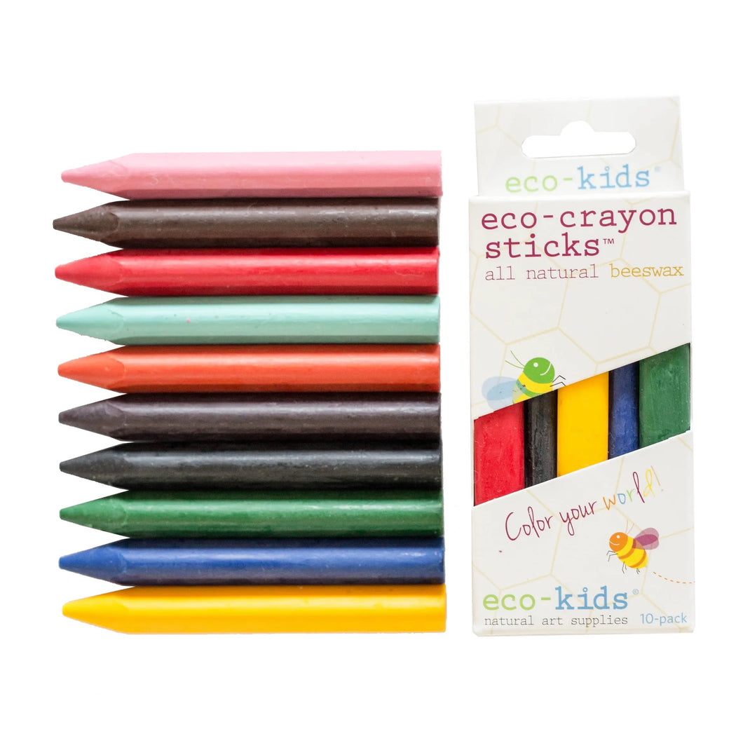 Eco-crayon sticks - 10 pack