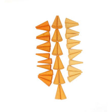 Load image into Gallery viewer, Mandala pieces - orange cones