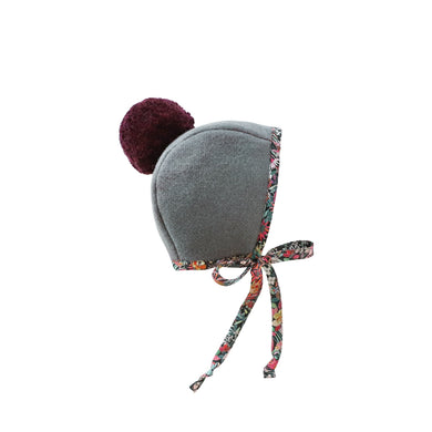 Briar wool pom bonnet - florentina pom