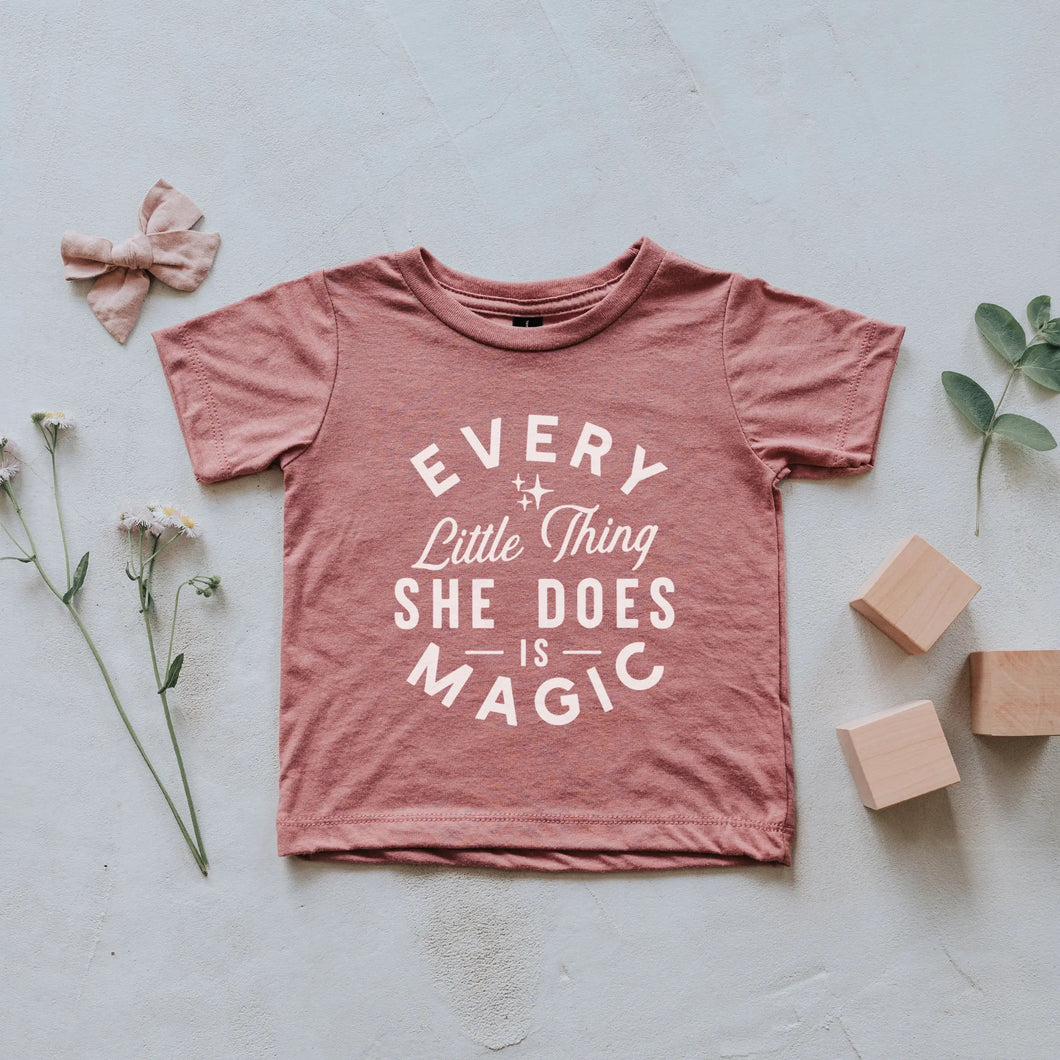 Every little thing she does is magic tee