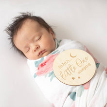 Load image into Gallery viewer, Little One Sleeping milestone disc