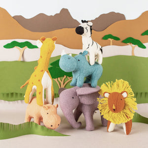 Holdie folk set - Savannah animals