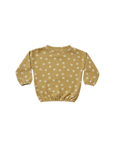 Slouchy pullover - sunburst