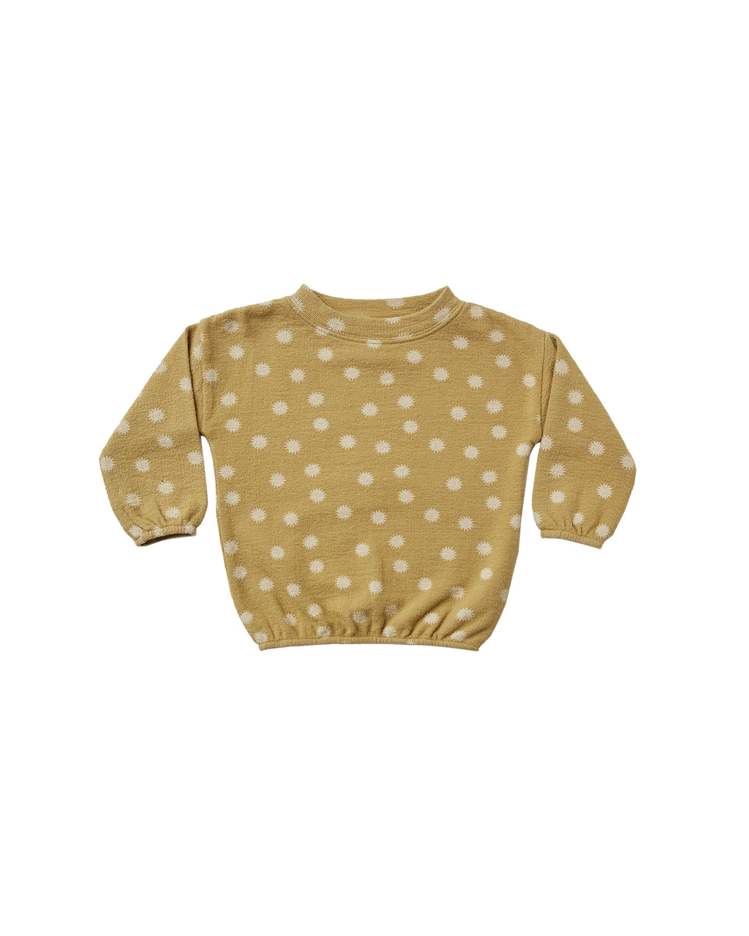 Slouchy pullover - sunburst
