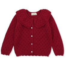 Load image into Gallery viewer, Holiday cardigan - Christmas red