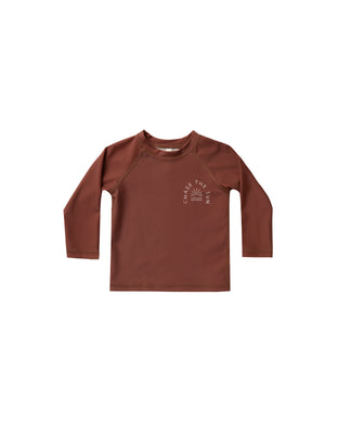 Rashguard - redwood