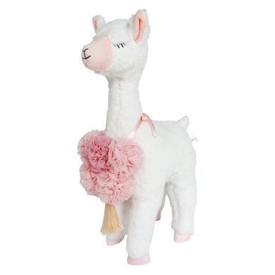 Lala llama in white