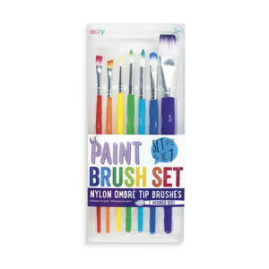 Lil paint brush set - set of 7