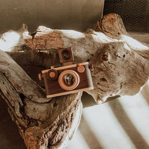 The original 35MM wooden toy camera