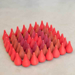 Mandala cones - “Fire”
