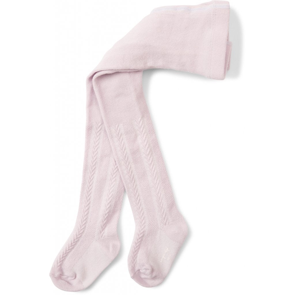 Pointelle stockings - lavender mist