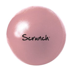 Scrunch beach ball  - dusty rose pink