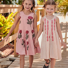 Load image into Gallery viewer, Girls Eloise dress - blush marigold