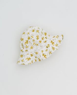 Tilly hat - buttercup floral