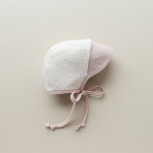 Brimmed aria bonnet - Sherpa lined