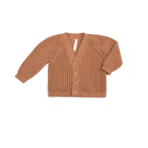 Chunky cardigan - pecan