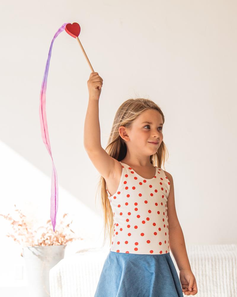 Mini streamer - heart