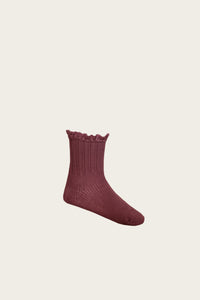 Jamie Kay Erin sock - rose