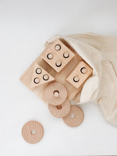Load image into Gallery viewer, Eco wooden shape sorter