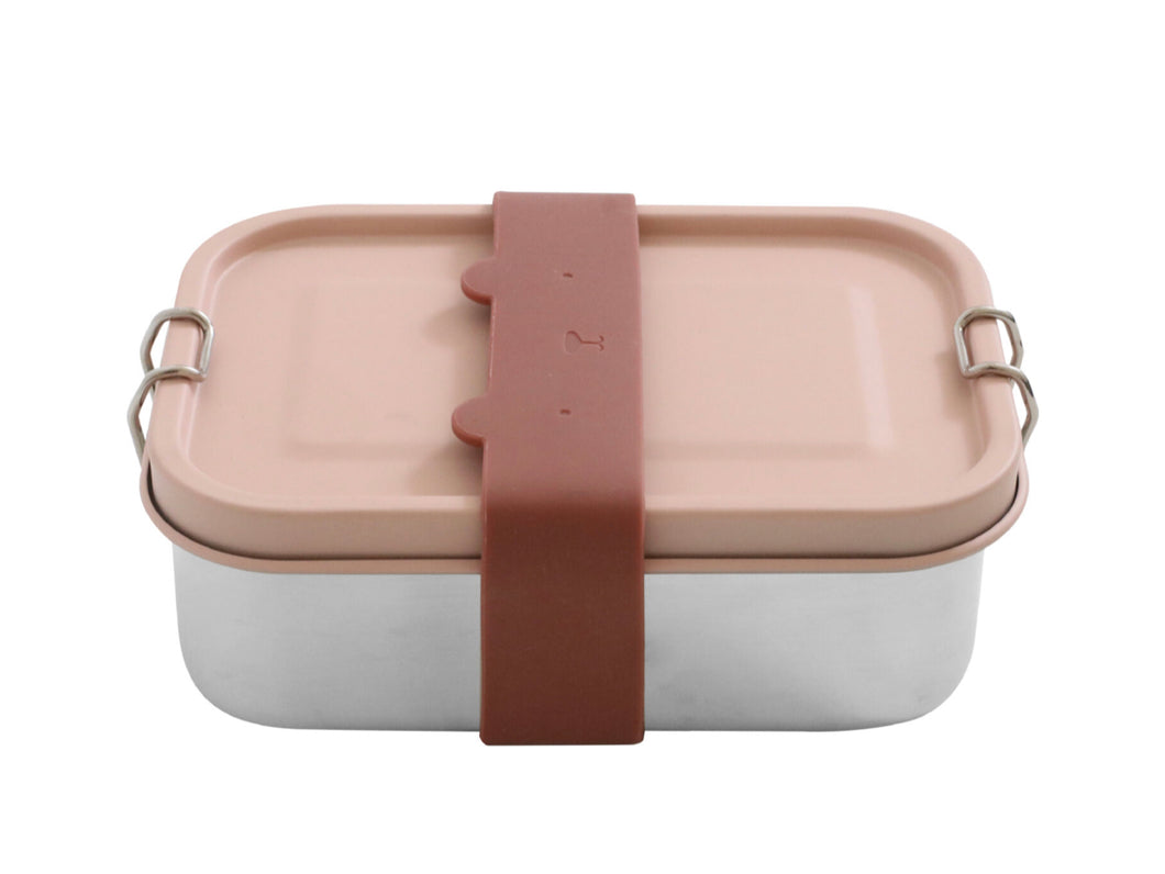Stainless steel lunch box - rose