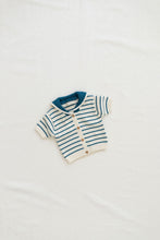 Load image into Gallery viewer, Sailor cardigan - ocean