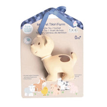 Load image into Gallery viewer, Puppy - natural organic rubber teether, baby rattle &amp; bath toy