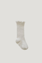 Load image into Gallery viewer, Jamie Kay frill socks - oatmeal