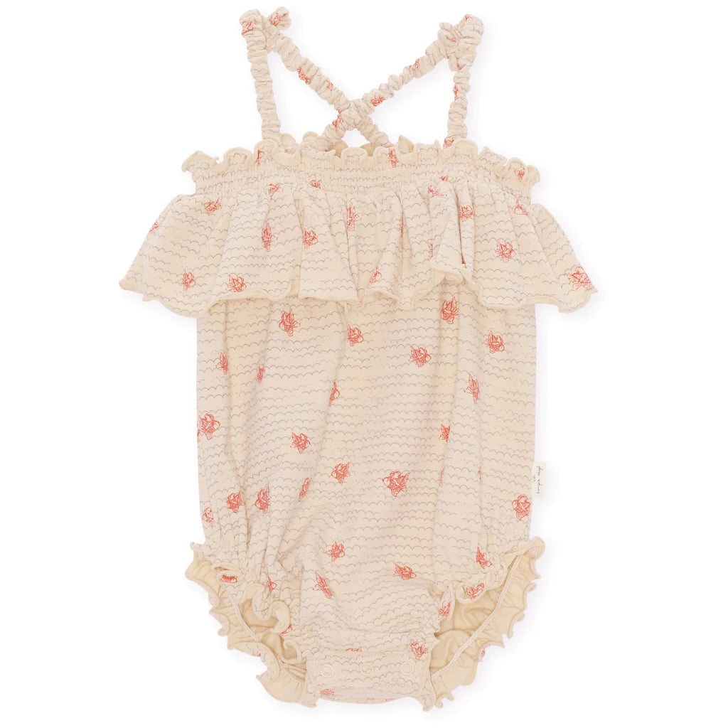 Reya romper - goldie