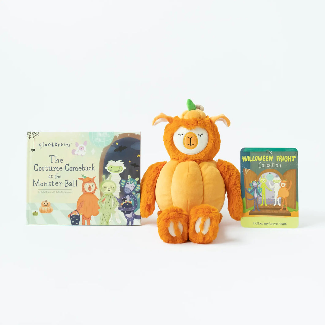 Pumpkin alpaca bundle & costume comeback book
