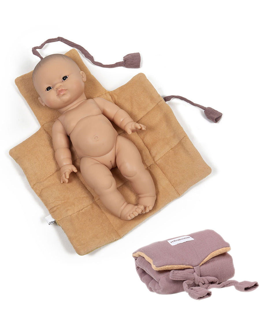 Doll changing pad - Orchid