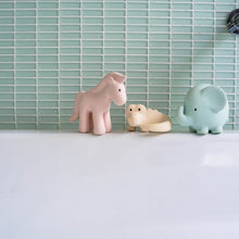 Load image into Gallery viewer, Marshmallow soft natural rubber teethers, baby rattles &amp; bath toys