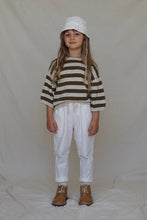 Load image into Gallery viewer, Dalia knit - pumice/ vine stripe
