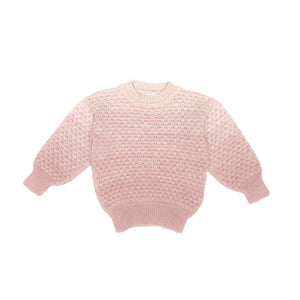 Olivia sweater - dusty rose marle