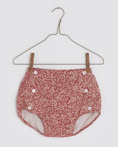 Folkstone bloomers - winter floral rouge
