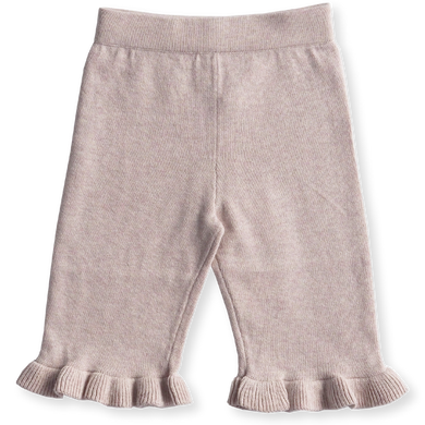Frill pant - violet marle