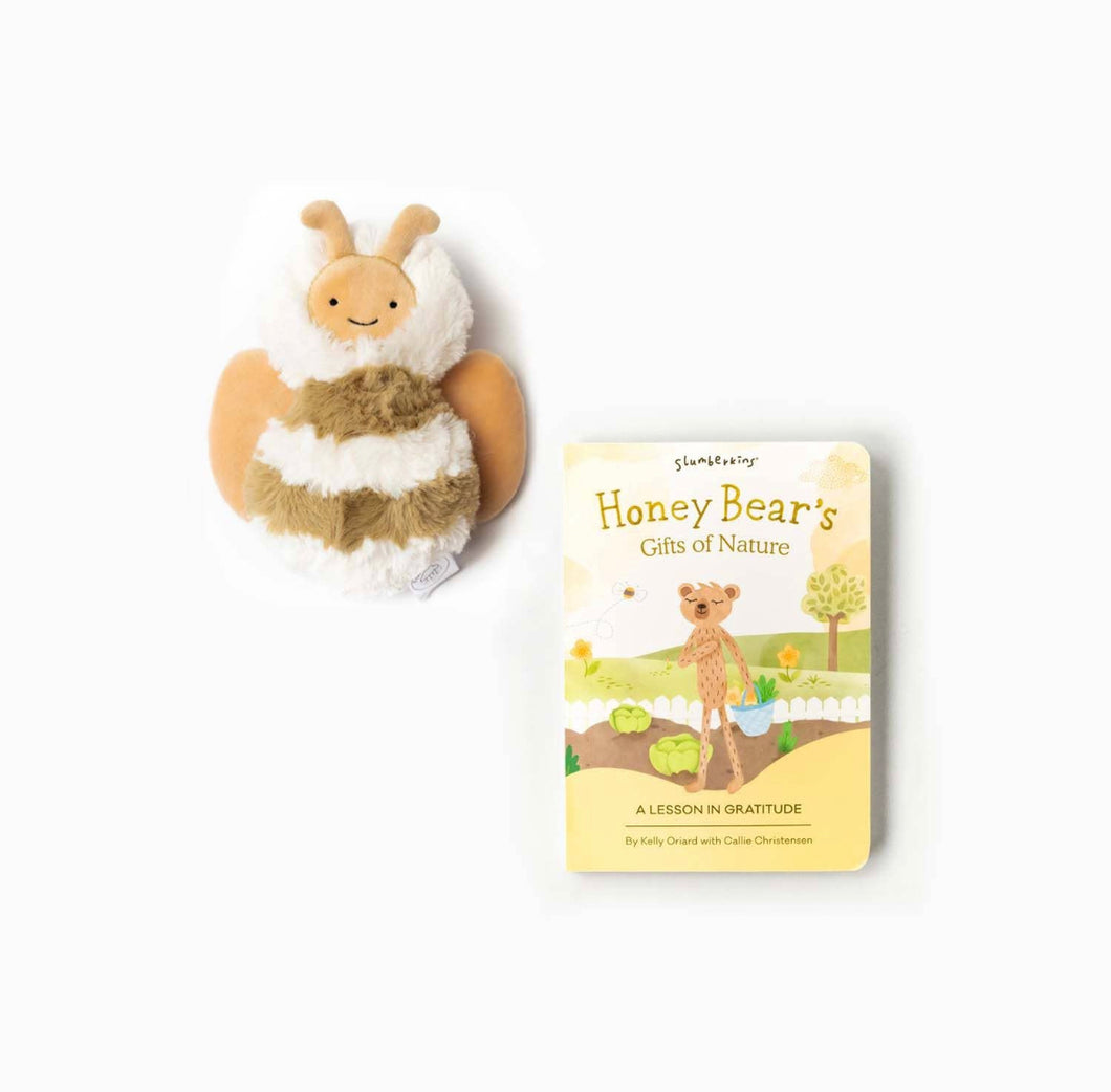 Honey bee mini & honey bear book bundle - gratitude