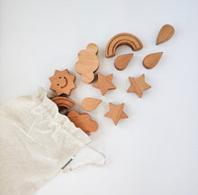 Load image into Gallery viewer, Wooden moon balancing toy