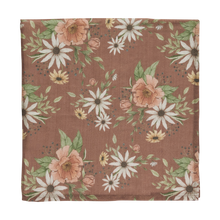 Load image into Gallery viewer, Spring blossom swaddle - clay