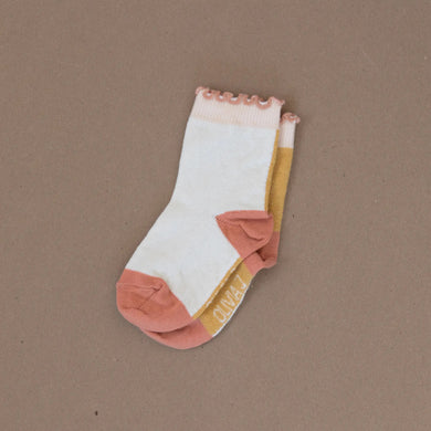 Presley colorblock ankle sock