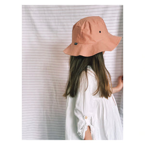 Fini. relaxed bucket hat - pink