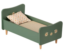 Load image into Gallery viewer, Wooden bed, mini - mint blue