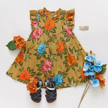 Load image into Gallery viewer, Girls Brayden dress - Hawaiian floral